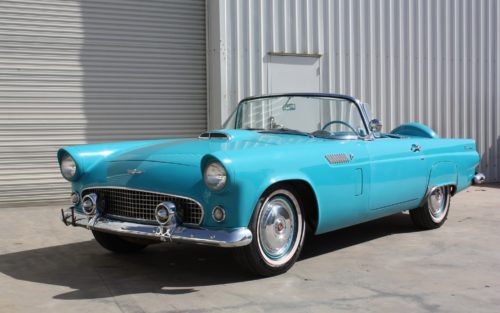 1956 Ford Thunderbird blue