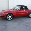 1988 Alfa Romeo Spider Graduate red