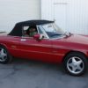 1988 Alfa Romeo Spider Graduate red