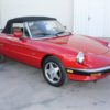 1988 Alfa Romeo Spider Graduate red