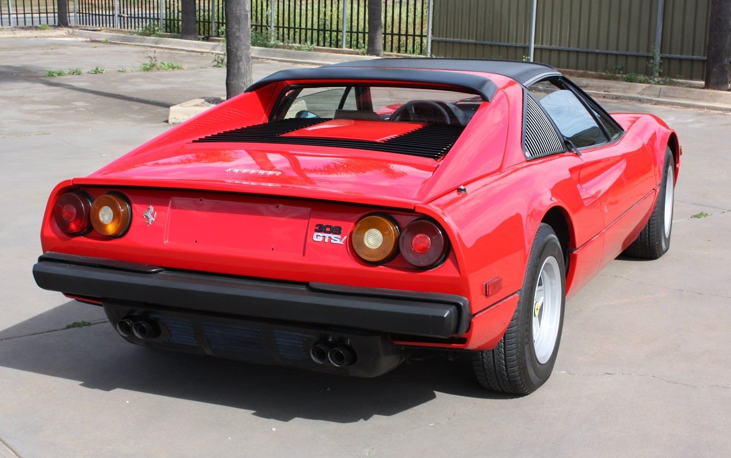 1980 Ferrari 308 GTSi red