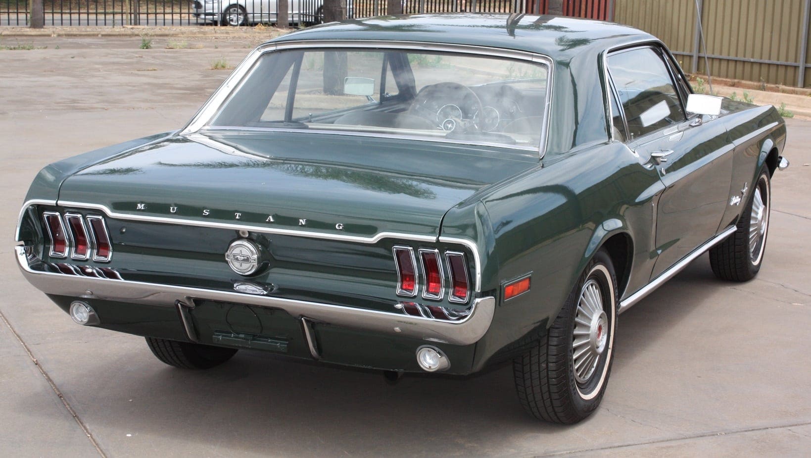 1968 Ford Mustang 6-cyl Green