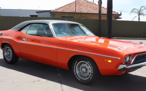 1972 Dodge Challenger Orange