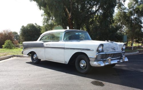 1956 Chevrolet Bel Air 2-Door Hardtop - white