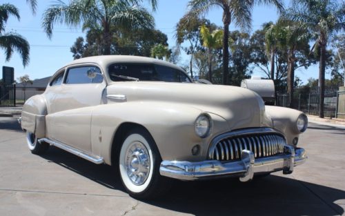 1948 Buick Custom white