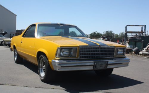 1979 Chevrolet El Camino yellow