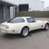 1981 Chevrolet Corvette cream-white