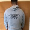 Grey Hoodie Back View