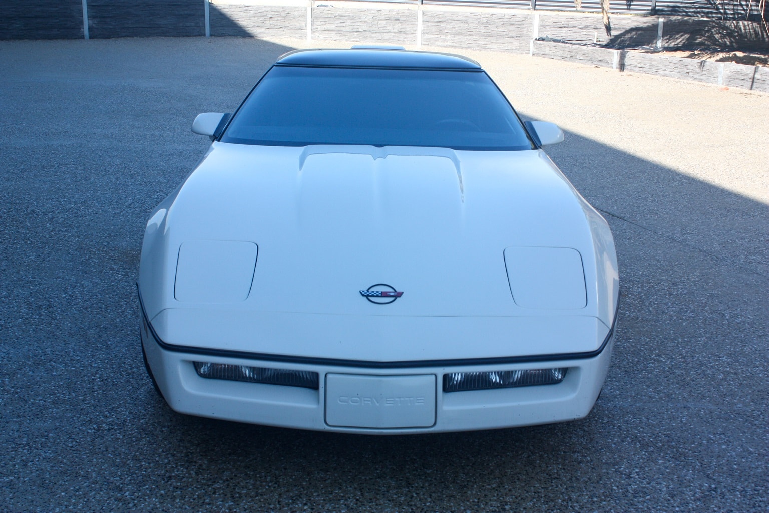 1987 Chevrolet Corvette white