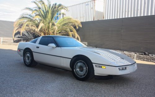 1987 Chevrolet Corvette white