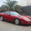 1989 Chevrolet Corvette red