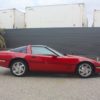 1989 Chevrolet Corvette red