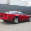 1989 Chevrolet Corvette red