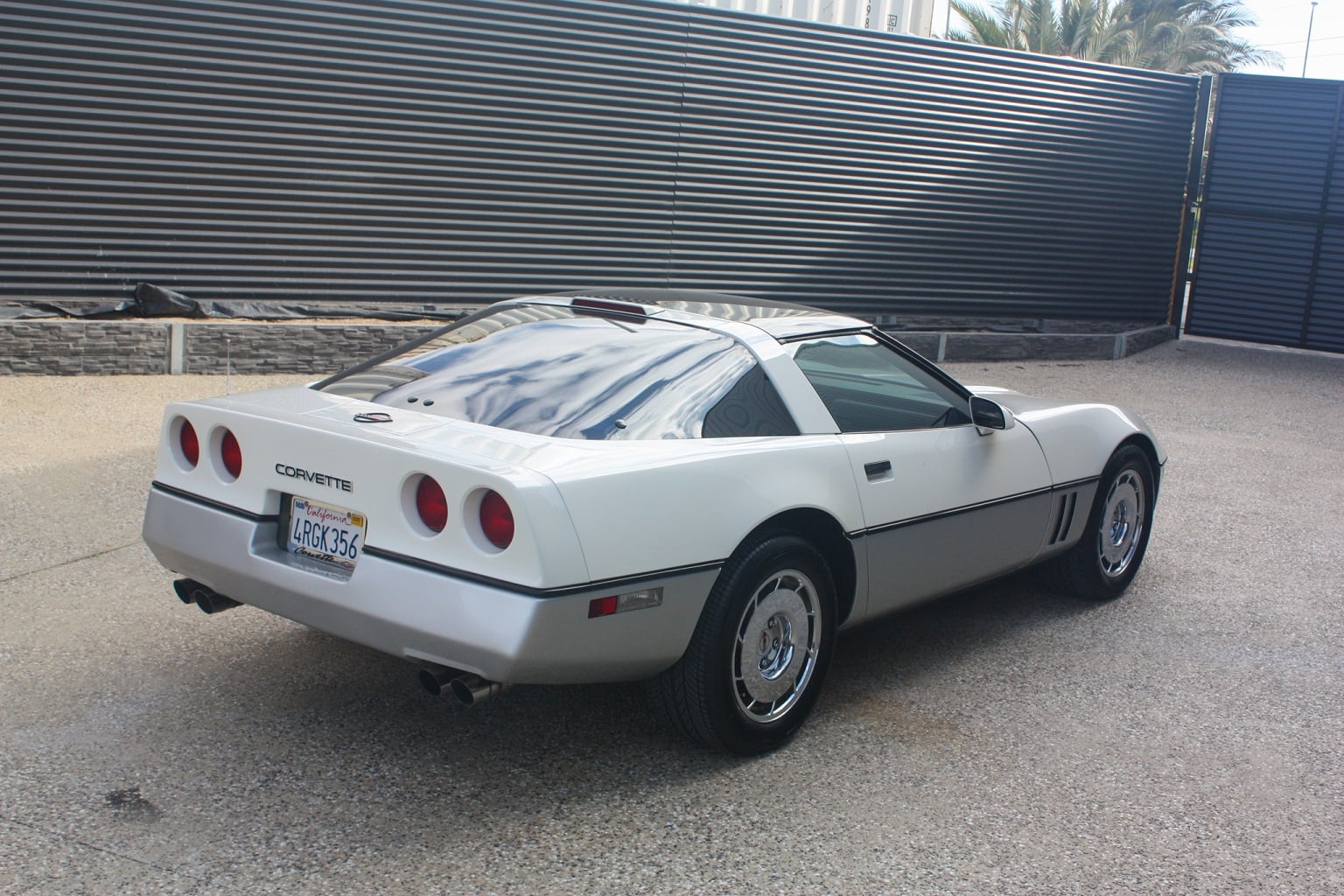1989 Chevrolet Corvette white